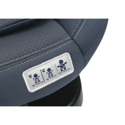 Siège-auto pivotant unico evo i-size grey black