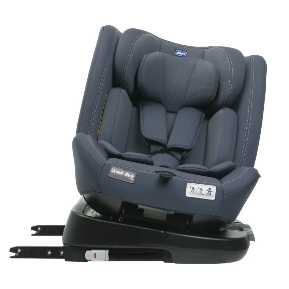 Siège-auto pivotant unico evo i-size grey black