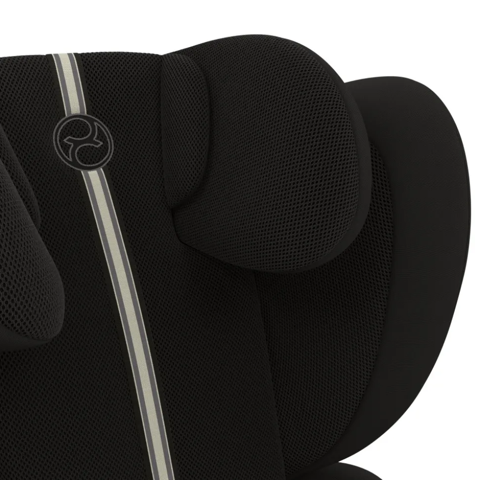 Siège auto pliable i-size solution g2 i-fix tissu plus moon black