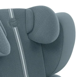 Siège auto pliable i-size solution g2 i-fix tissu plus stormy blue