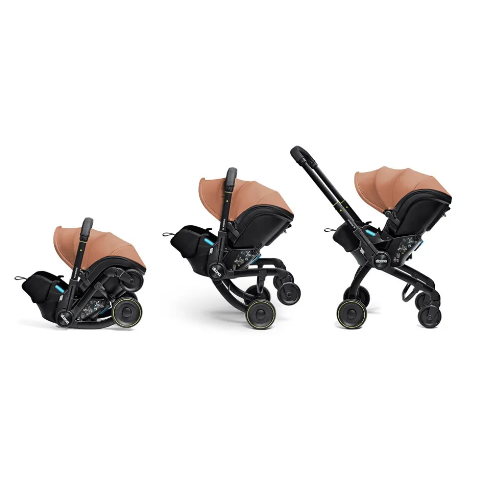 Siège auto poussette doona x terracotta