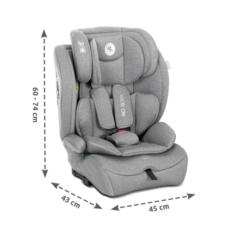 Siège auto rio 76-150 cm isofix vert
