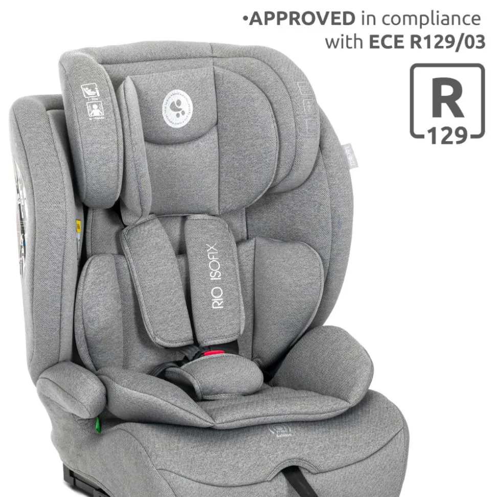 Siège auto rio 76-150 cm isofix vert