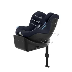Siège auto sirona gi i-size tissu plus ocean blue avec base intégrée