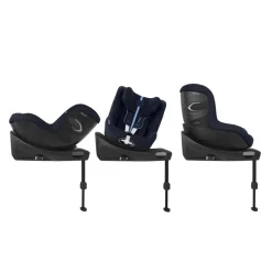 Siège auto sirona gi i-size tissu plus ocean blue avec base intégrée
