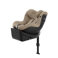 Siège auto sirona gi i-size tissu plus almond beige avec base intégrée