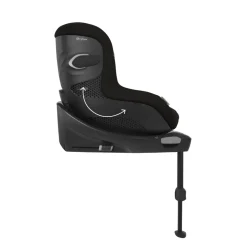 Siège auto sirona gi i-size tissu plus moon black avec base intégrée