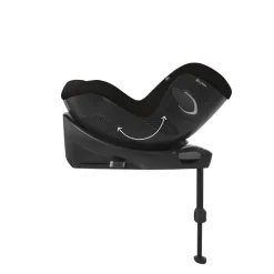 Siège auto sirona gi i-size tissu plus moon black avec base intégrée