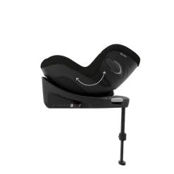 Siège auto sirona g3 i-size rotatif tissu plus moon black