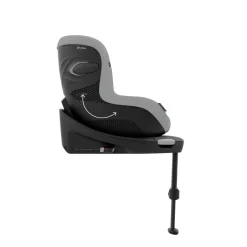 Siège auto sirona g3 i-size rotatif tissu plus stone grey