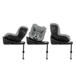 Siège auto sirona g3 i-size rotatif tissu plus stone grey