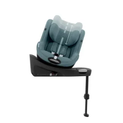 Siège auto sirona g3 i-size rotatif tissu plus stormy blue