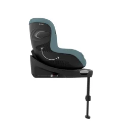 Siège auto sirona g3 i-size rotatif tissu plus stormy blue