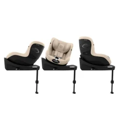 Siège auto sirona g3 i-size rotatif almond beige