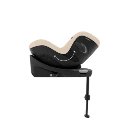 Siège auto sirona g3 i-size rotatif tissu plus almond beige