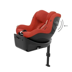 Siège auto sirona g i-size tissu plus hibiscus red