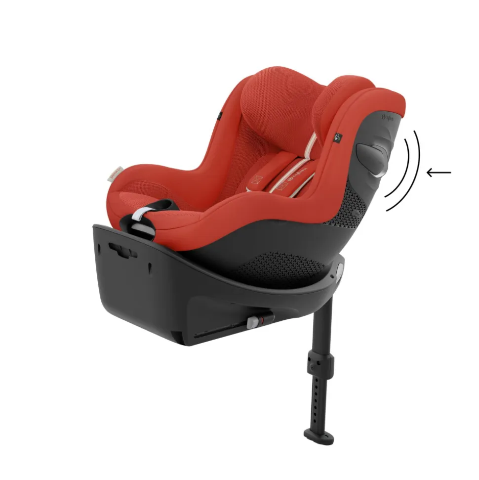 Siège auto sirona g i-size tissu plus hibiscus red