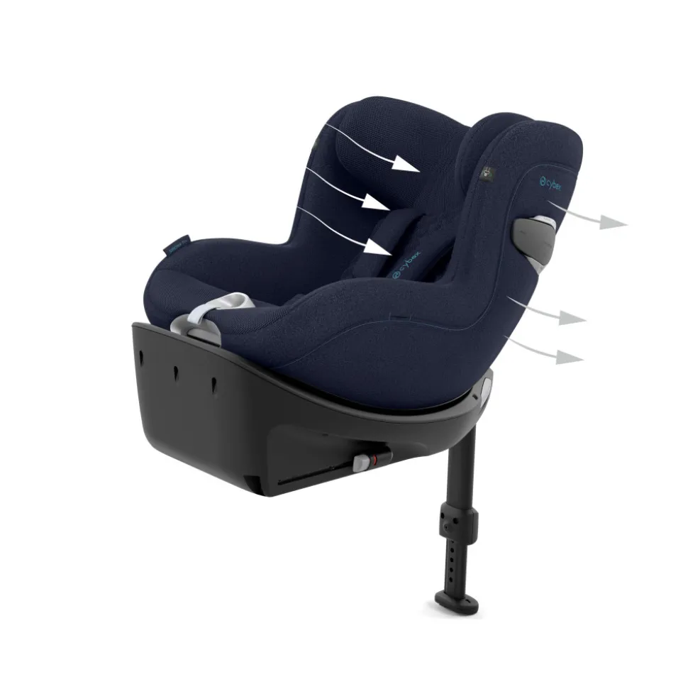 Siège auto sirona ti i-size tissu plus nautical blue