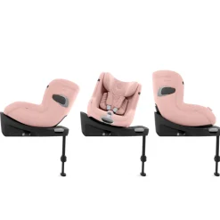 Siège auto sirona ti i-size tissu plus peach pink