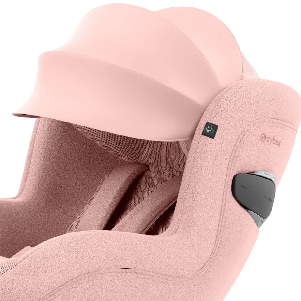 Siège auto sirona ti i-size tissu plus peach pink