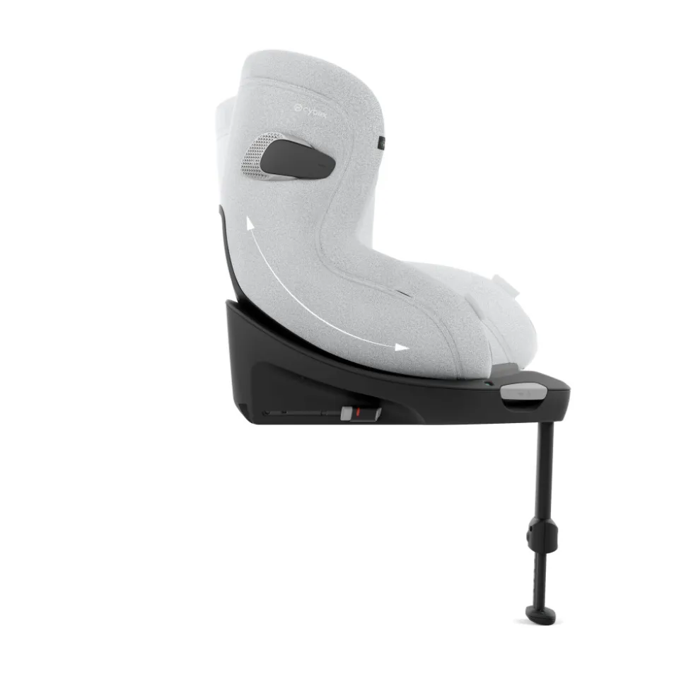 Siège auto sirona ti i-size tissu plus platinum white