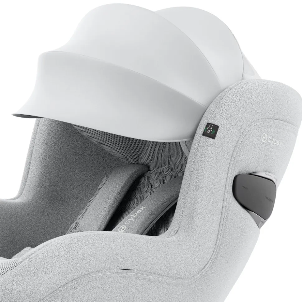 Siège auto sirona ti i-size tissu plus platinum white