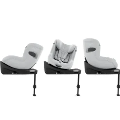 Siège auto sirona ti i-size tissu plus platinum white