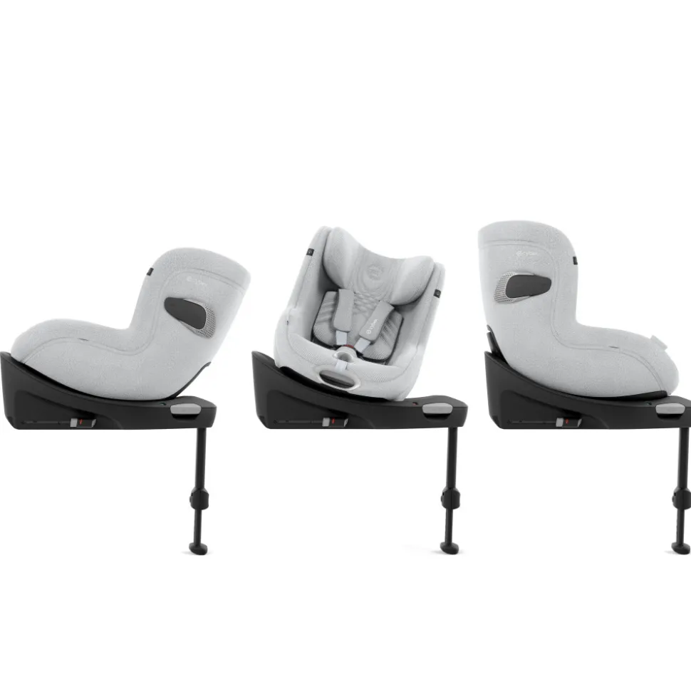 Siège auto sirona ti i-size tissu plus platinum white