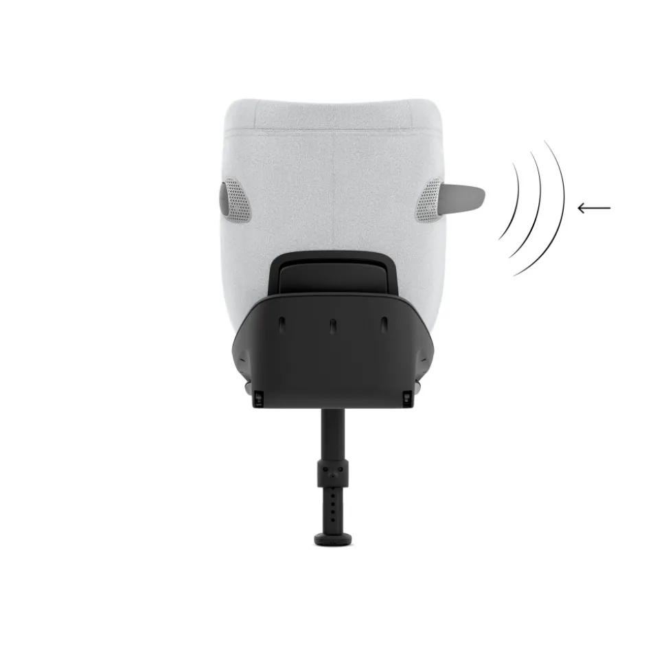 Siège auto sirona ti i-size tissu plus platinum white