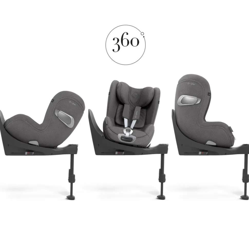 Siège auto sirona t i-size tissu plus mirage grey