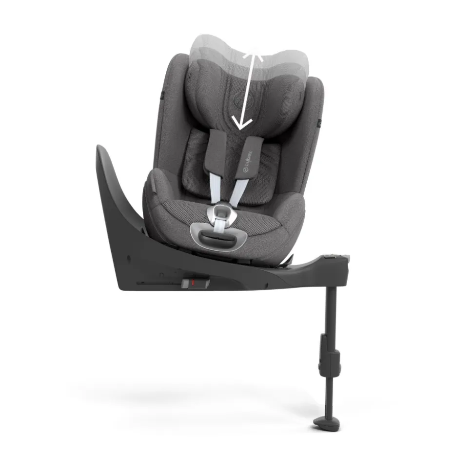 Siège auto sirona t i-size tissu plus mirage grey