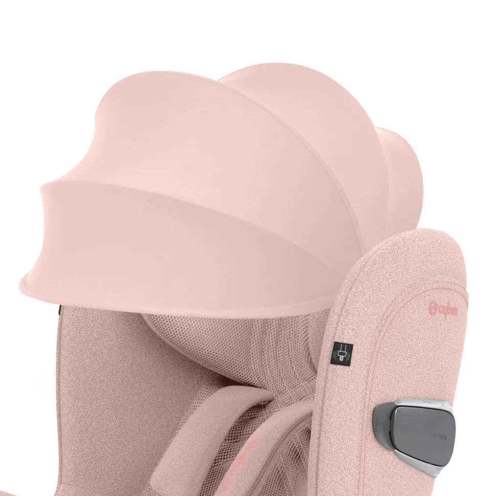 Siège auto sirona t i-size tissu plus peach pink