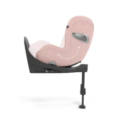 Siège auto sirona t i-size tissu plus peach pink