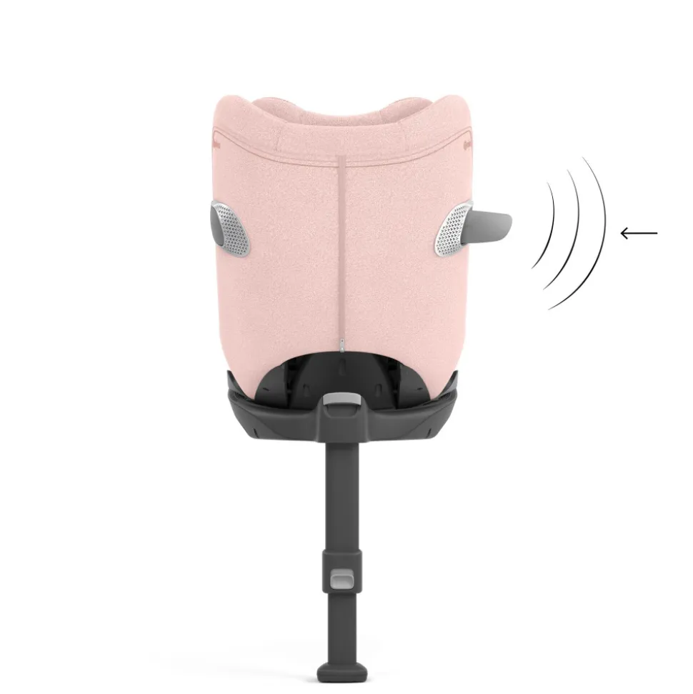 Siège auto sirona t i-size tissu plus peach pink