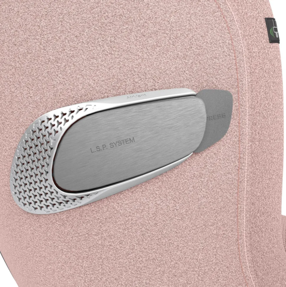 Siège auto sirona t i-size tissu plus peach pink