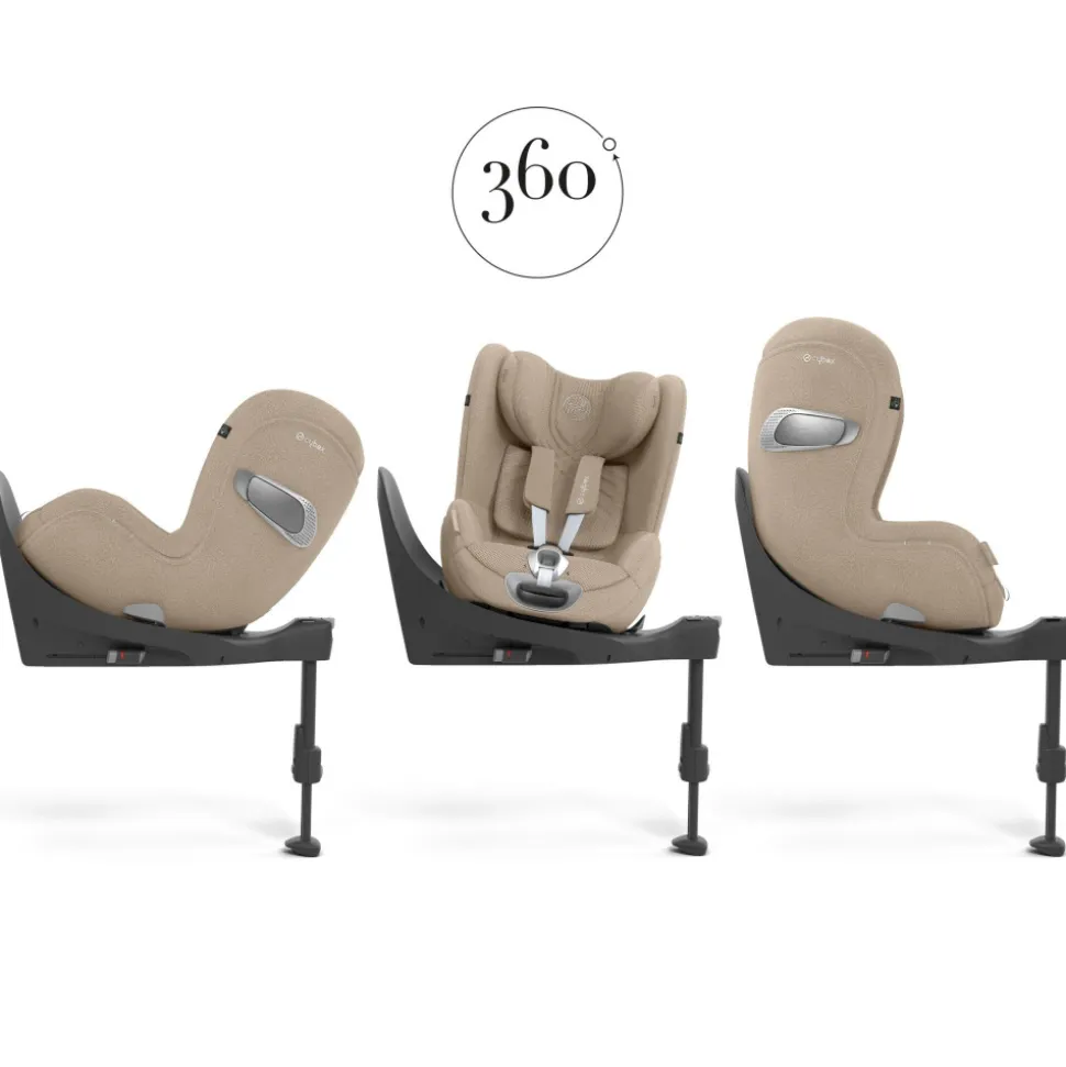 Siège auto sirona t i-size tissu plus cozy beige
