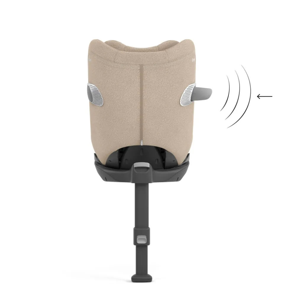 Siège auto sirona t i-size tissu plus cozy beige