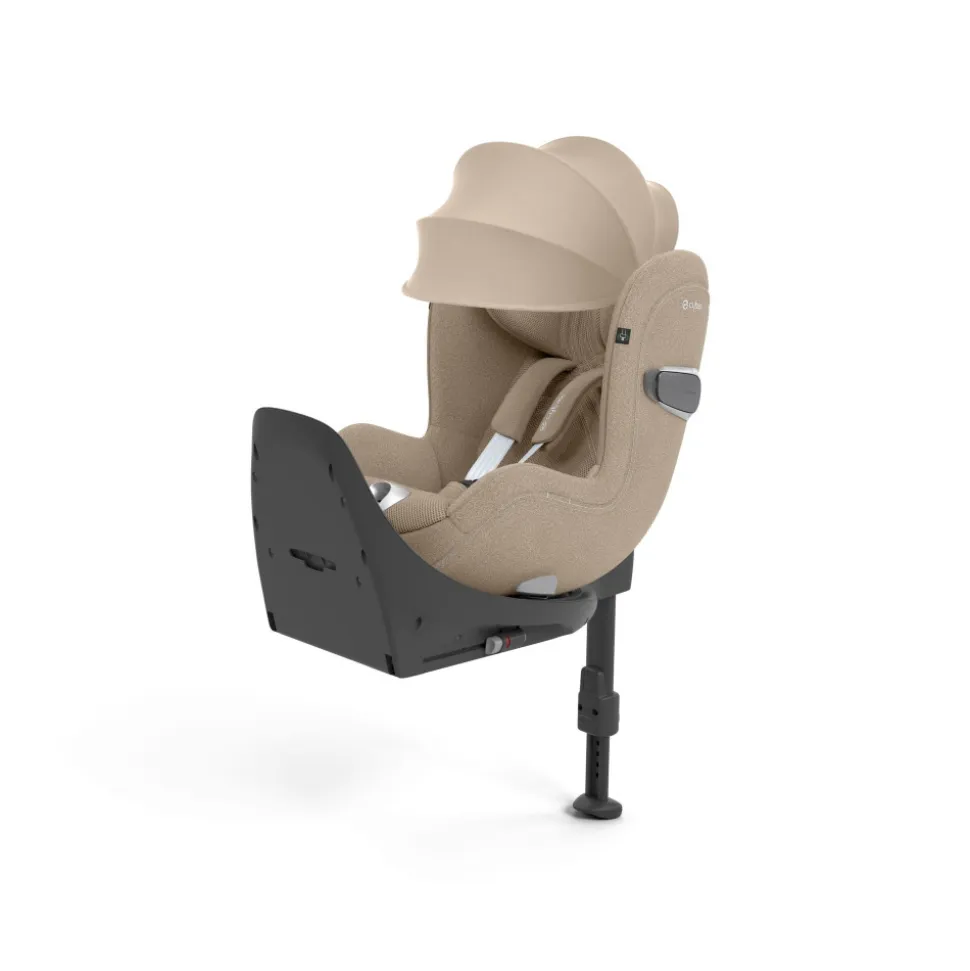 Siège auto sirona t i-size tissu plus cozy beige