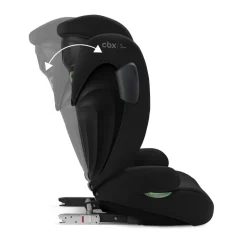Siège auto solution b3 i-fix volcano black