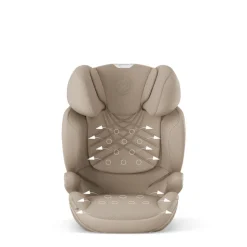 Siège auto solution t i-fix i-size tissu plus cozy beige