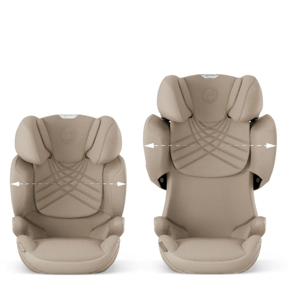 Siège auto solution t i-fix i-size tissu plus cozy beige