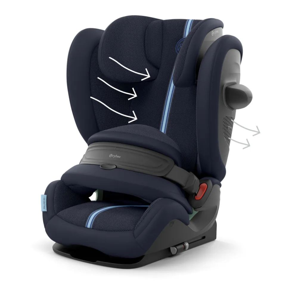 Siège auto évolutif pallas g3 i-size tissu plus ocean blue