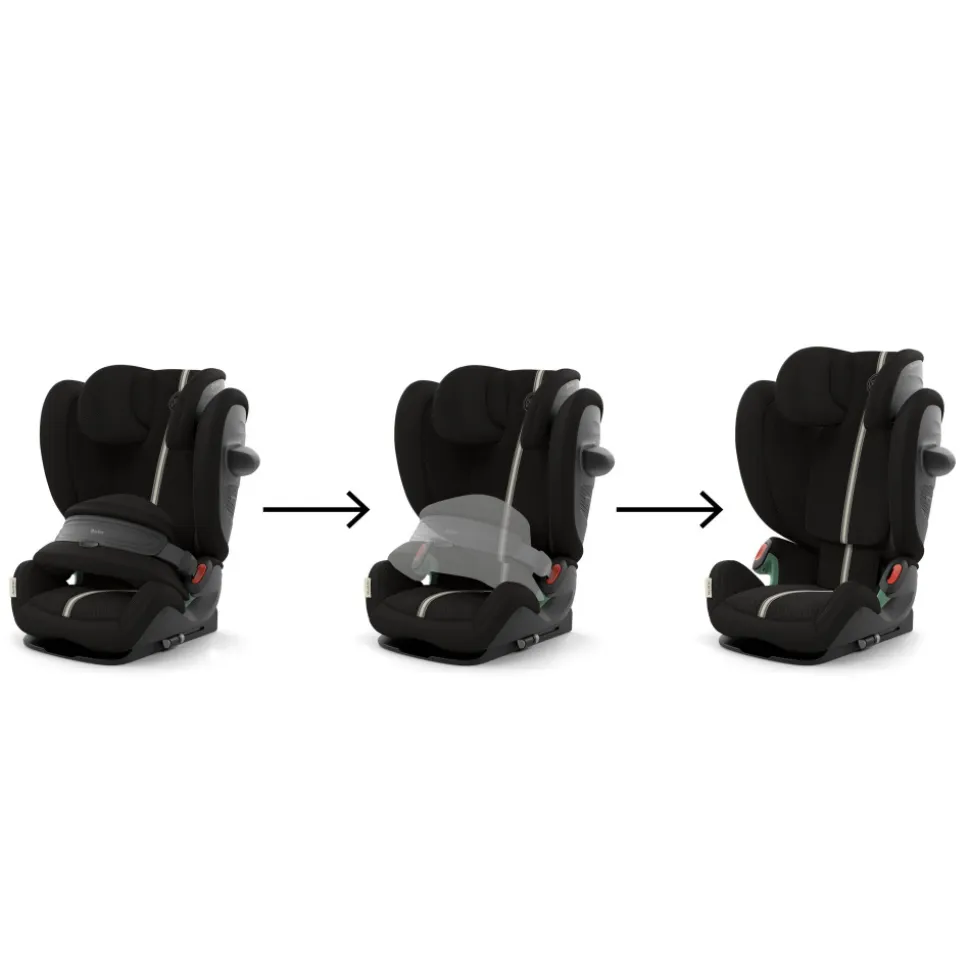 Siège auto évolutif pallas g3 i-size tissu plus moon black