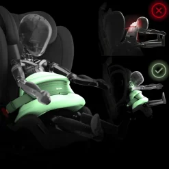 Siège auto évolutif pallas g3 i-size tissu plus moon black