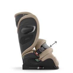 Siège auto évolutif pallas g3 i-size tissu plus almond beige