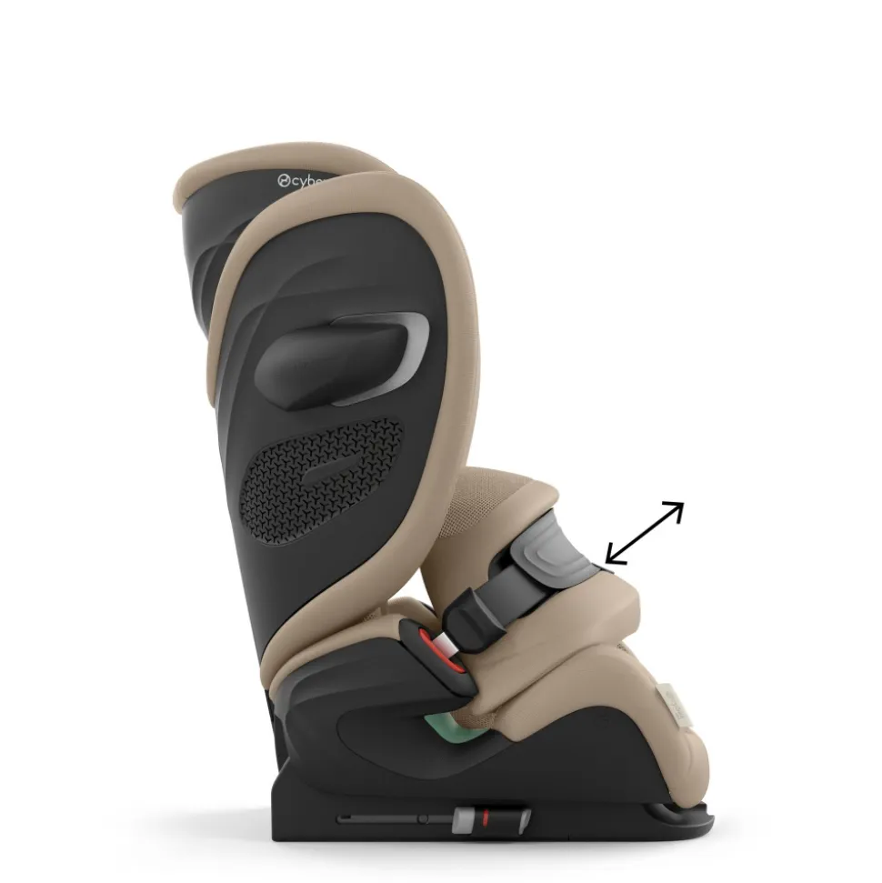 Siège auto évolutif pallas g3 i-size tissu plus almond beige