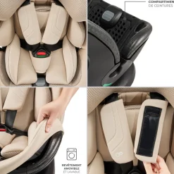 Siège auto xpedition3 i-size beige