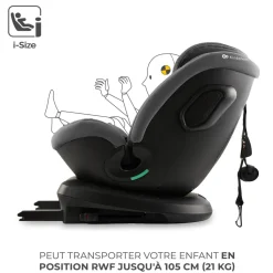 Siège auto xpedition3 i-size gris