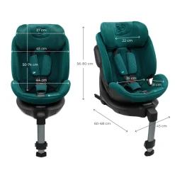 Siège auto xrider 2 i-size green