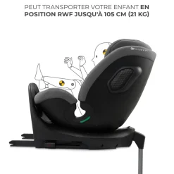 Siège auto xrider 2 i-size grey